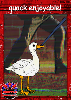 Unassuming Duck Edition Card 