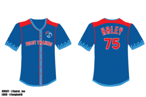 The Current 2020 Jersey Design for the Moist Talkers