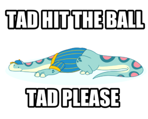 Tad hit the ball please VHS DREAMER.png